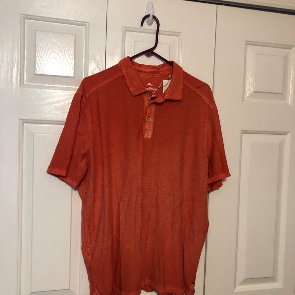 Orange Tommy Bahama Shirt NWT Size XL